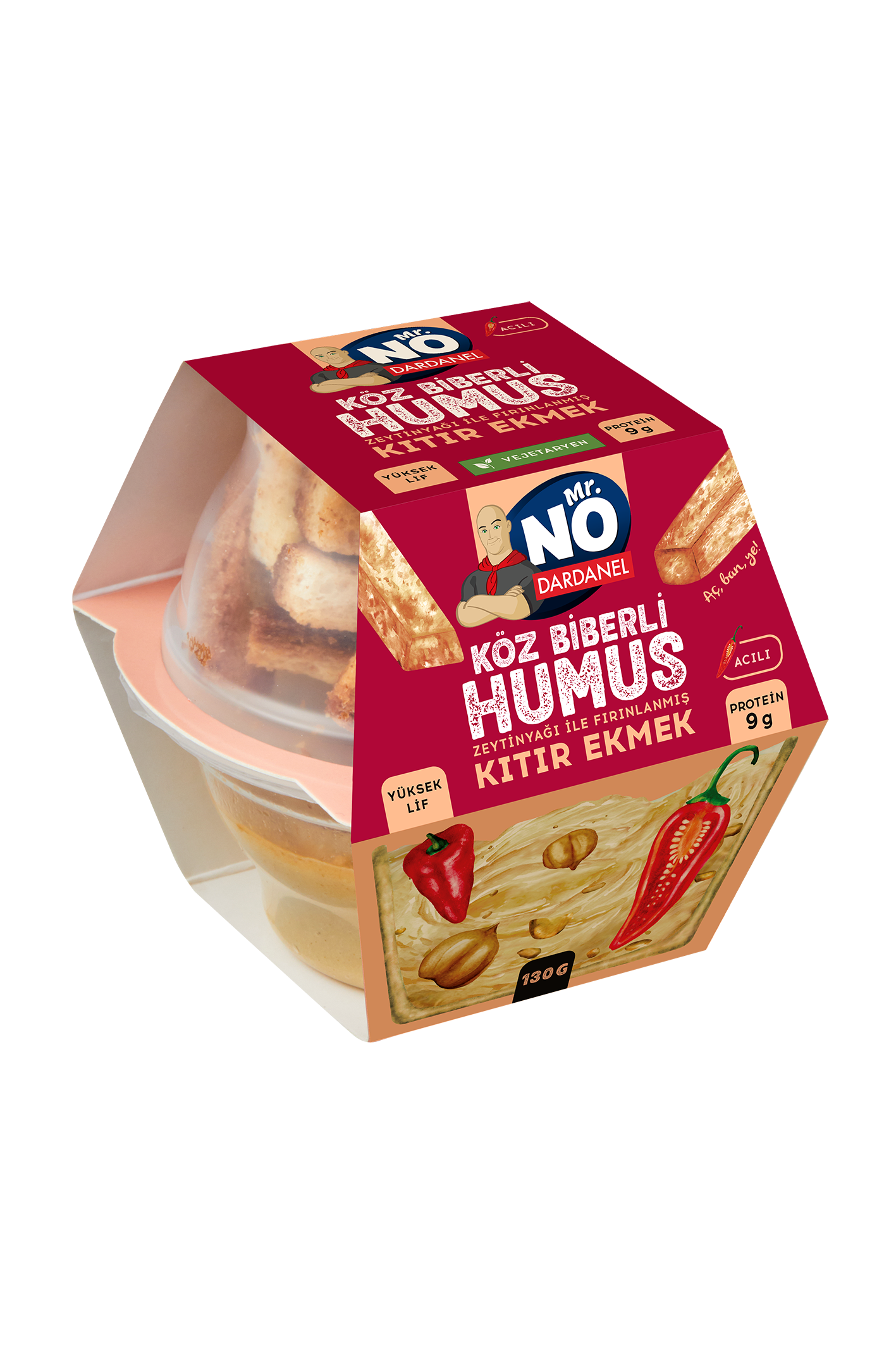 K�z Biberli Humus & K�t�r Ekmek